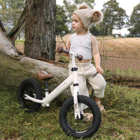 Moderno Kids Tiny Land Kids Balance Bike | Milky White
