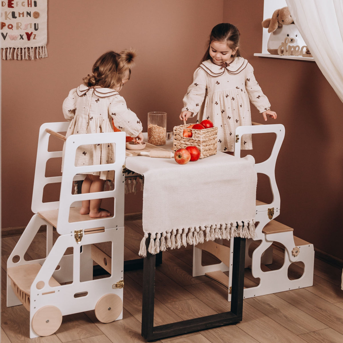 Kids Convertible Kitchen Tower