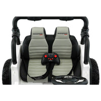 Moderno Kids Trail Explorer 24V Kids Ride-On Car Truck with R/C Parental Remote | White