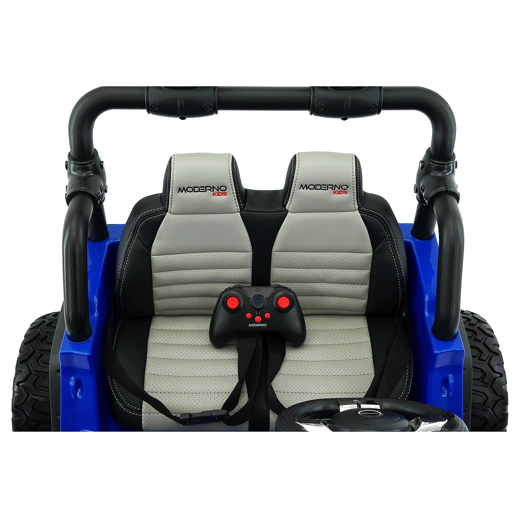 Moderno Kids Trail Explorer 24V Kids Ride-On Car Truck with R/C Parental Remote | Blue