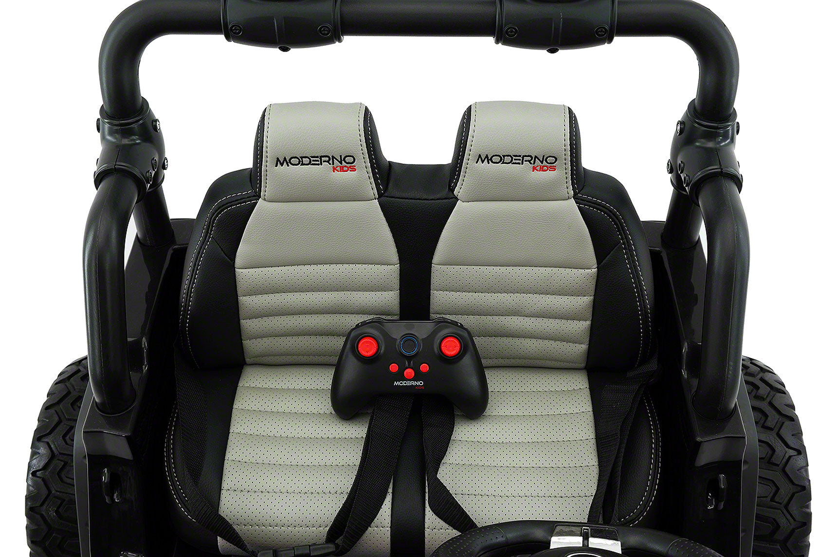 Moderno Kids Trail Explorer 24V Kids Ride-On Car Truck with R/C Parental Remote | Fire Rescue