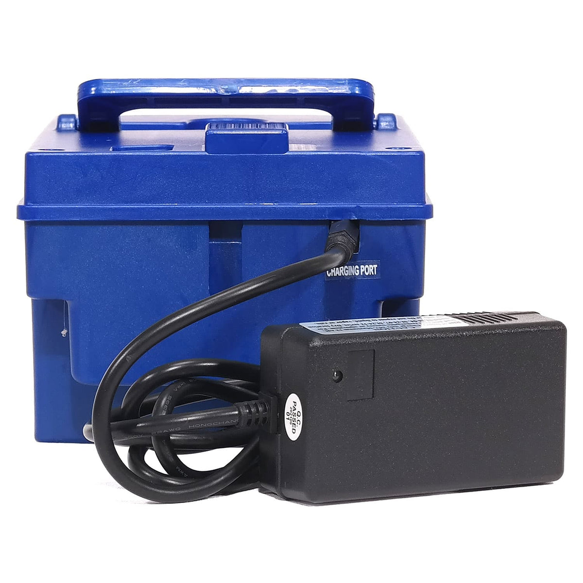 24V 9Ah SLA Battery with Carry Handle Raised and Smart Charger for MKSX2525