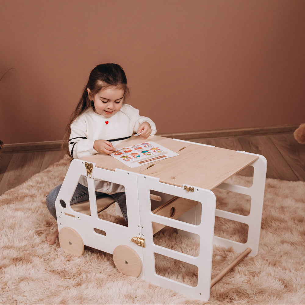 Kids Convertible Kitchen Tower