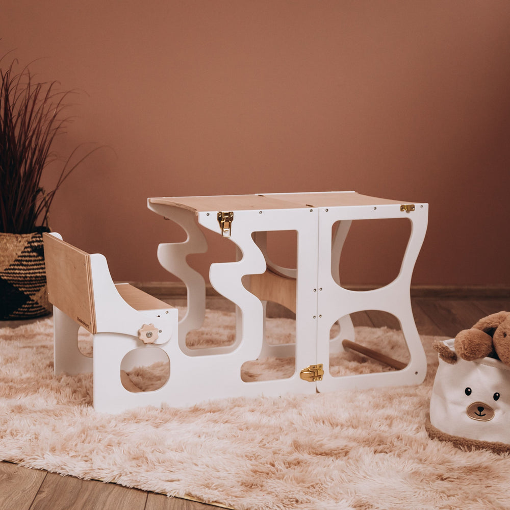 Moderno Kids Kids Convertible Kitchen Tower