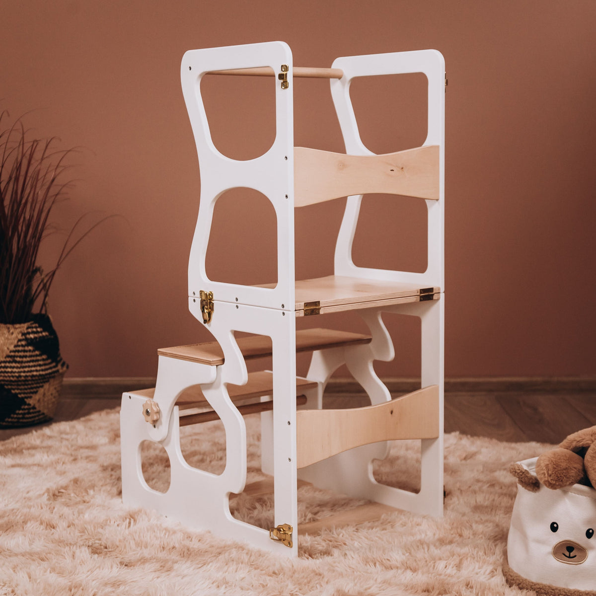 Moderno Kids Kids Convertible Kitchen Tower