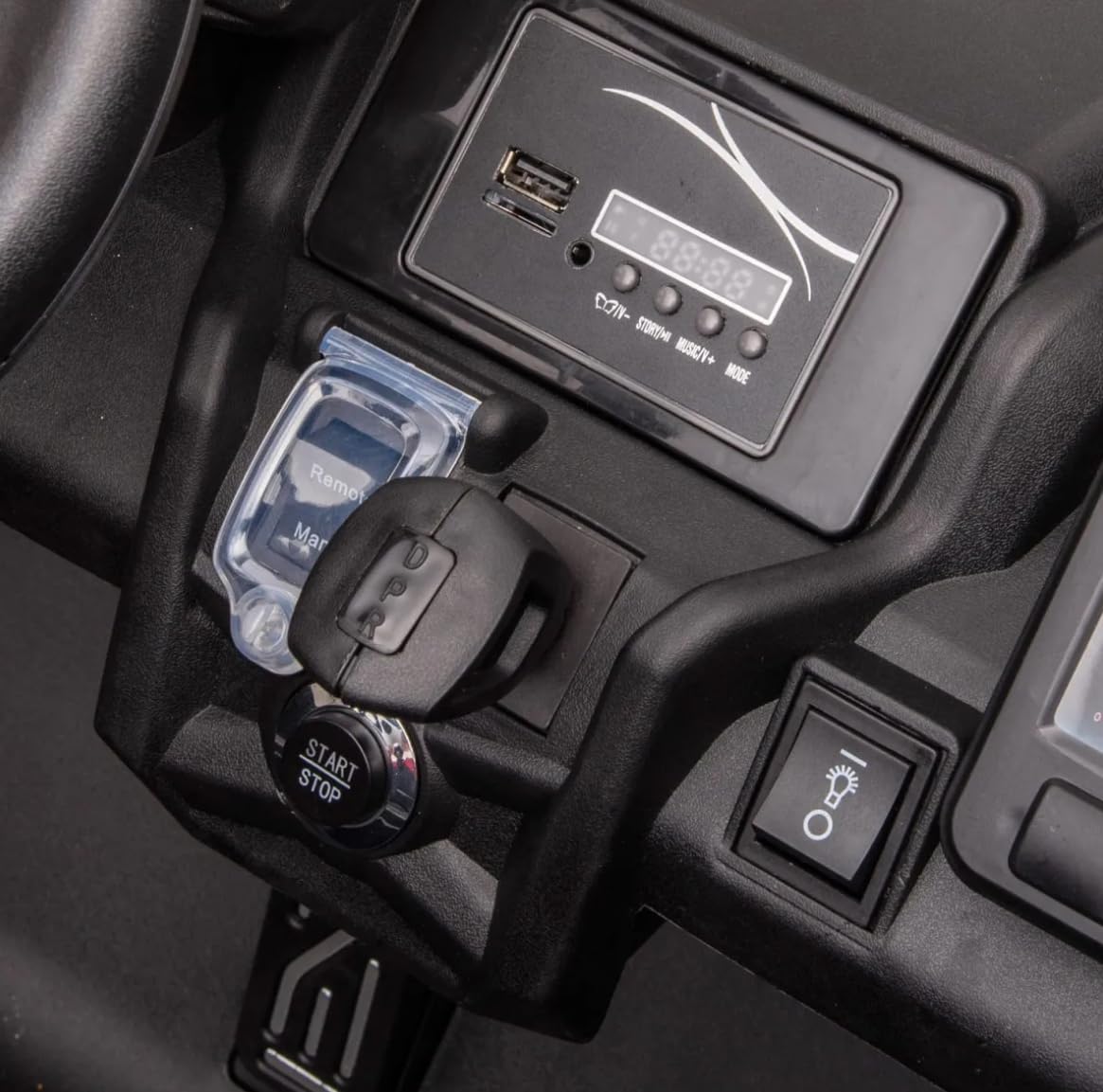 Moderno Kids Can-Am Maverick Custom Edition 24V Kids Ride-On UTV Buggy Car | Rose Pink