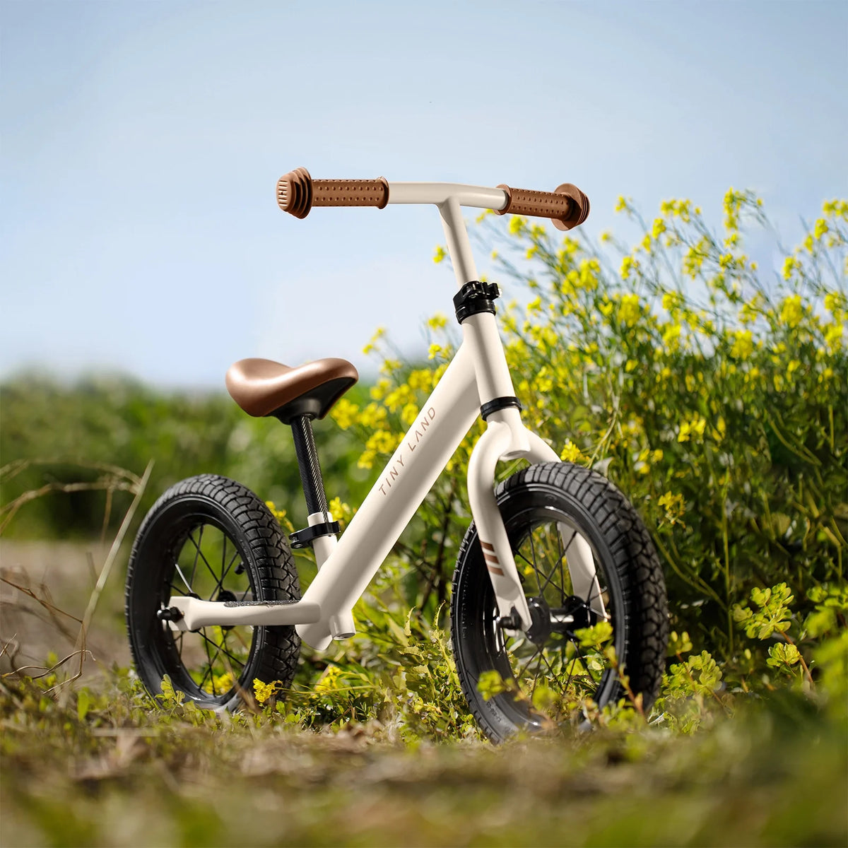 Moderno Kids Tiny Land Kids Balance Bike | Milky White