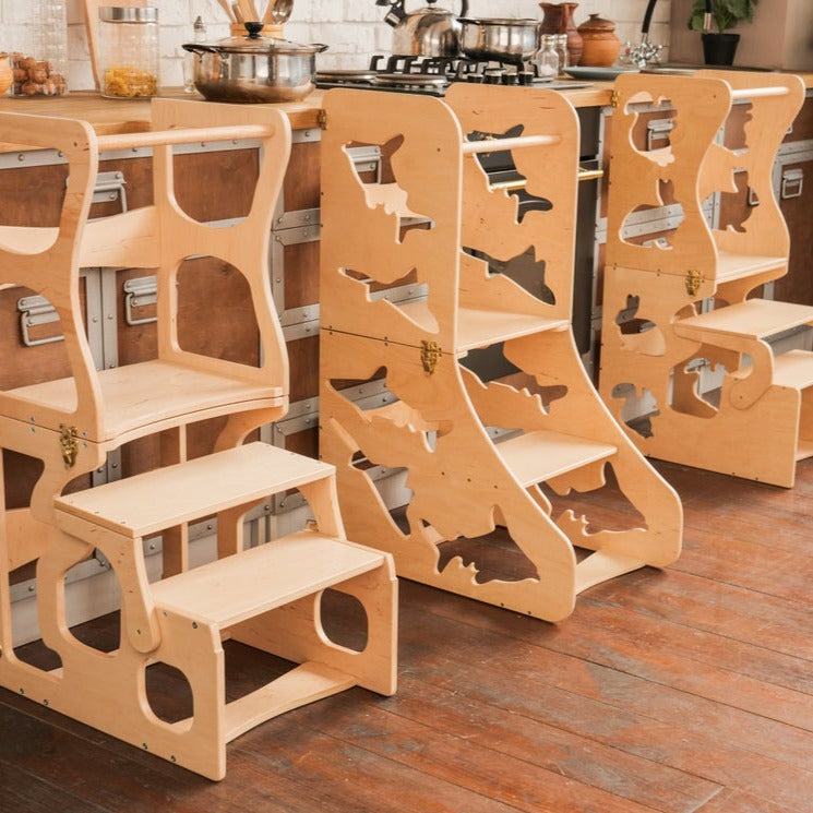 Kids Convertible Kitchen Tower