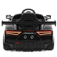 Moderno Kids Maserati GT2 24V Kids Ride-On Car with R/C Parental Remote | Black