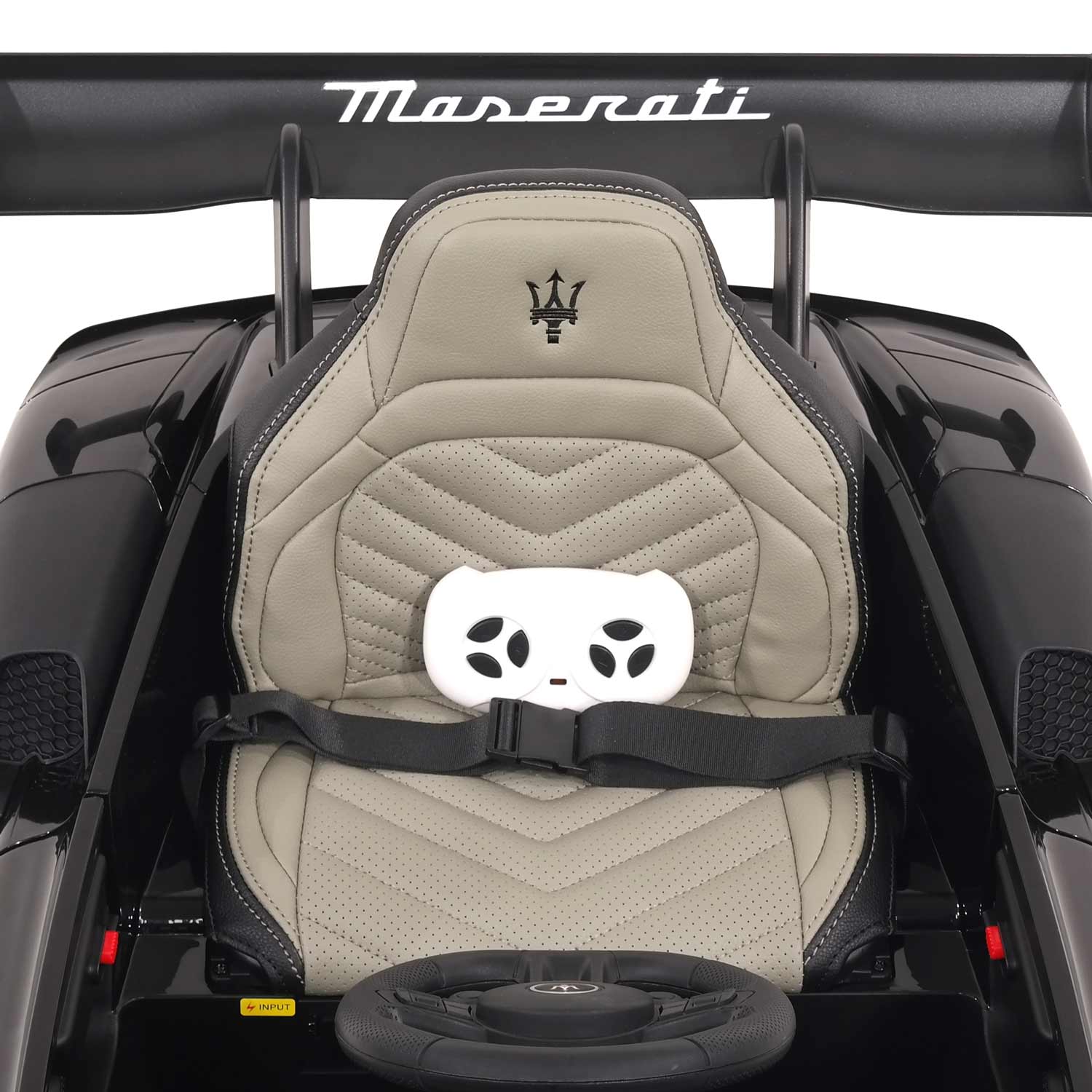 Moderno Kids Maserati GT2 24V Kids Ride-On Car with R/C Parental Remote | Black