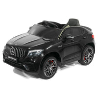 Moderno Kids Mercedes AMG GLC 63S 12V 4WD Kids Ride-On Car with R/C Parental Remote | Black