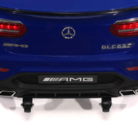 Moderno Kids Mercedes AMG GLC 63S 12V 4WD Kids Ride-On Car with R/C Parental Remote | Blue