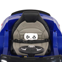 Moderno Kids Mercedes AMG GLC 63S 12V 4WD Kids Ride-On Car with R/C Parental Remote | Blue