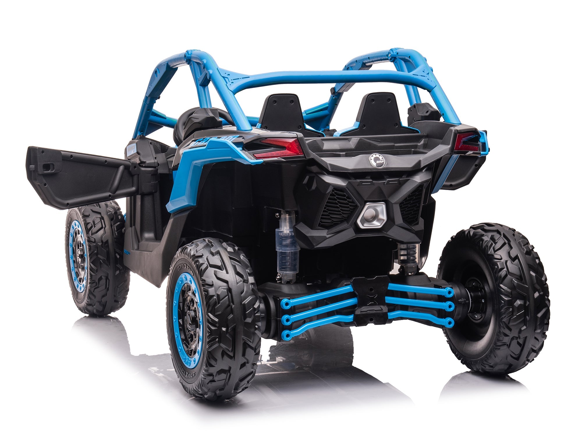Moderno Kids Can-Am Maverick Custom Edition 24V Kids Ride-On UTV Buggy Car | Blue