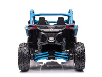 Moderno Kids Can-Am Maverick Custom Edition 24V Kids Ride-On UTV Buggy Car | Blue