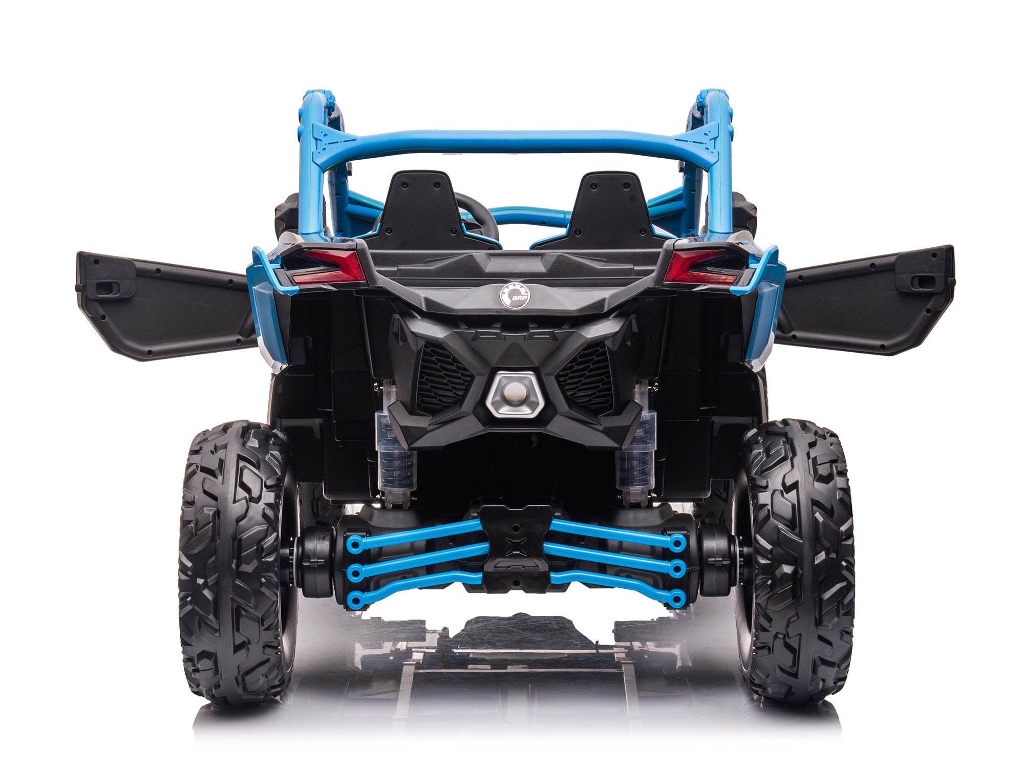 Moderno Kids Can-Am Maverick Custom Edition 24V Kids Ride-On UTV Buggy Car | Blue