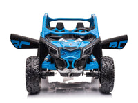 Moderno Kids Can-Am Maverick Custom Edition 24V Kids Ride-On UTV Buggy Car | Blue