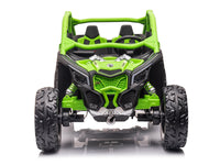Moderno Kids Can-Am Maverick Custom Edition 24V Kids Ride-On UTV Buggy Car | Green