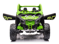 Moderno Kids Can-Am Maverick Custom Edition 24V Kids Ride-On UTV Buggy Car | Green