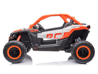 Moderno Kids Can-Am Maverick Custom Edition 24V Kids Ride-On UTV Buggy Car | Orange