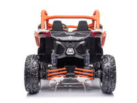 Moderno Kids Can-Am Maverick Custom Edition 24V Kids Ride-On UTV Buggy Car | Orange