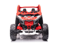 Moderno Kids Can-Am Maverick Custom Edition 24V Kids Ride-On UTV Buggy Car | Red