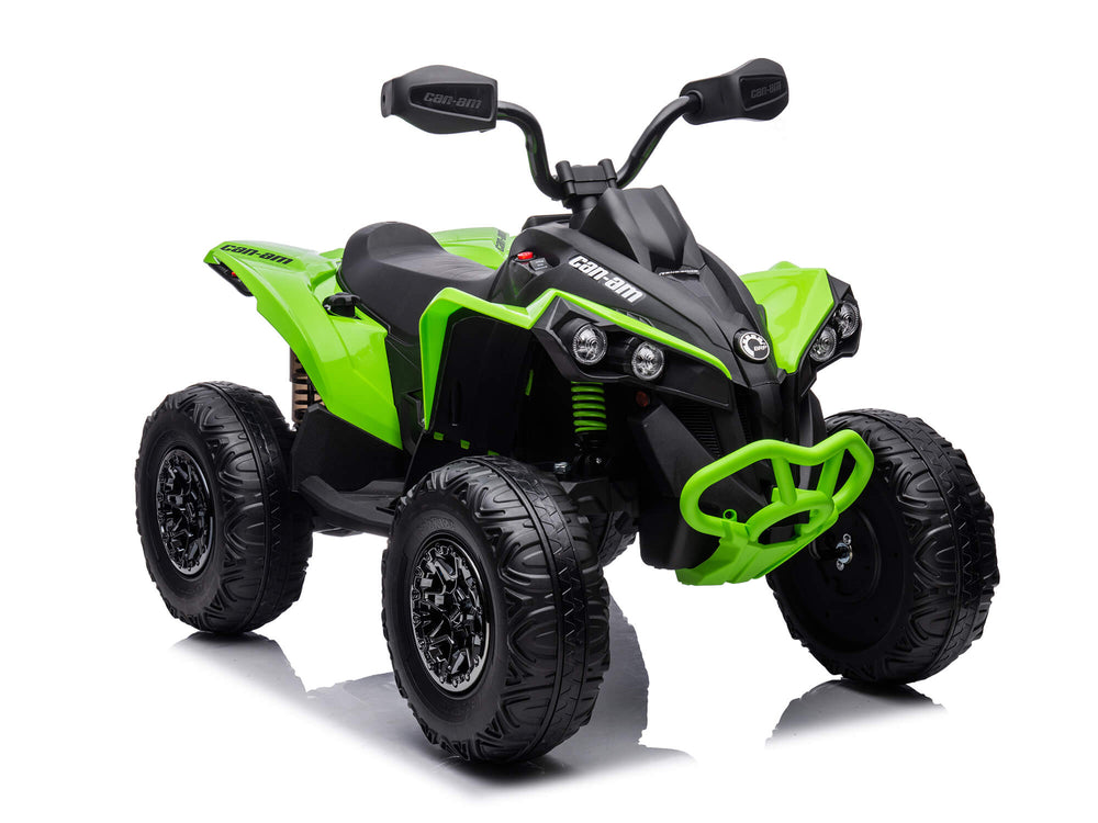 Moderno Kids Can-Am Renegade 24V 4WD Kids Ride-On ATV Quad | Green