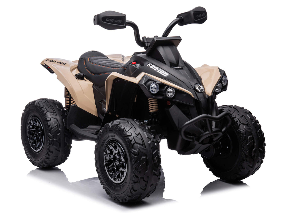 Moderno Kids Can-Am Renegade 24V 4WD Kids Ride-On ATV Quad | Desert Tan