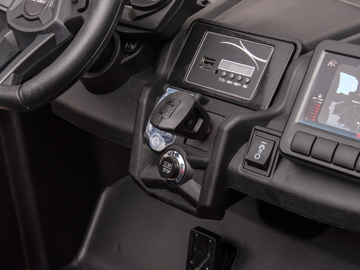 Moderno Kids Can-Am Maverick Custom Edition 24V Kids Ride-On UTV Buggy Car | Orange