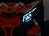 Moderno Kids Can-Am Maverick Custom Edition 24V Kids Ride-On UTV Buggy Car | Red