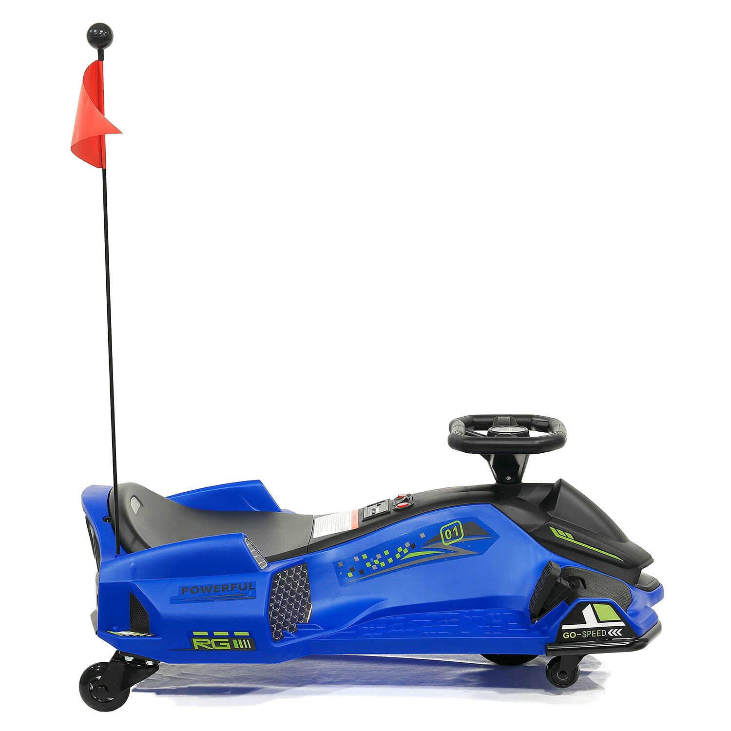 Moderno Kids 360° Drift Glider 24V Kids Ride-On Go-Kart | Blue