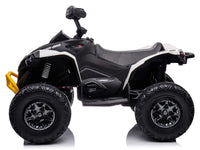 Moderno Kids Can-Am Renegade 24V 4WD Kids Ride-On ATV Quad | White