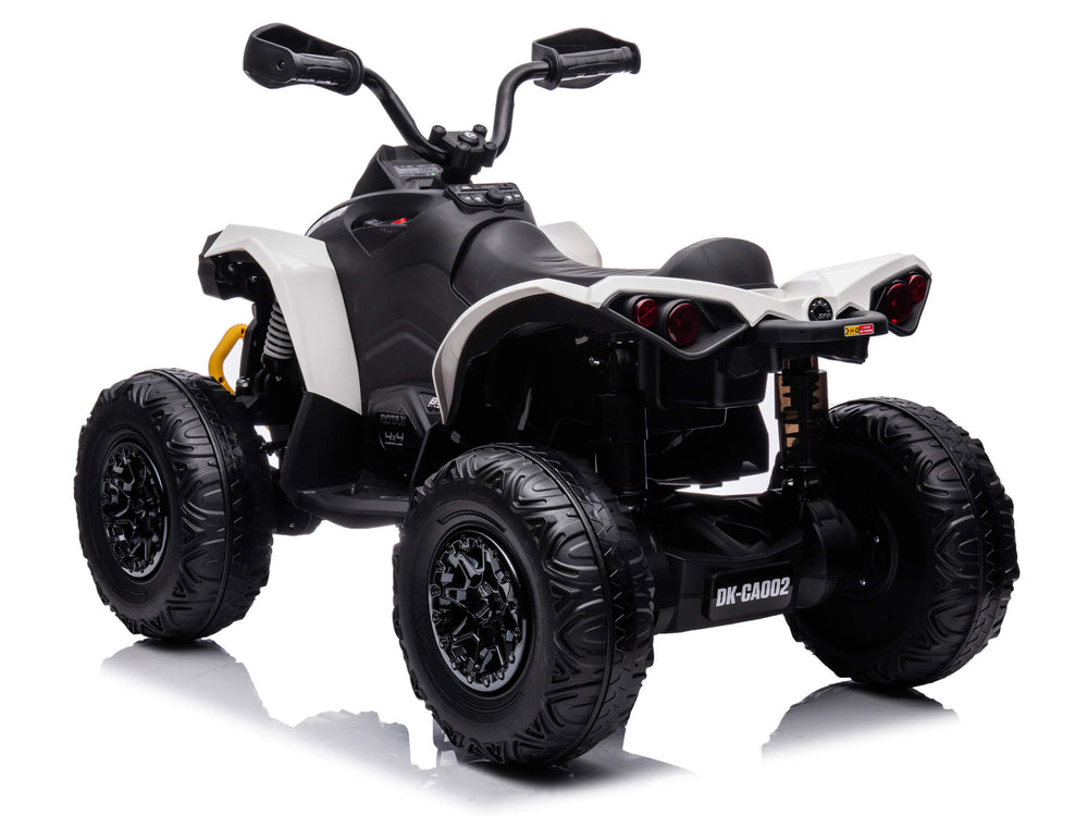 Moderno Kids Can-Am Renegade 24V 4WD Kids Ride-On ATV Quad | White