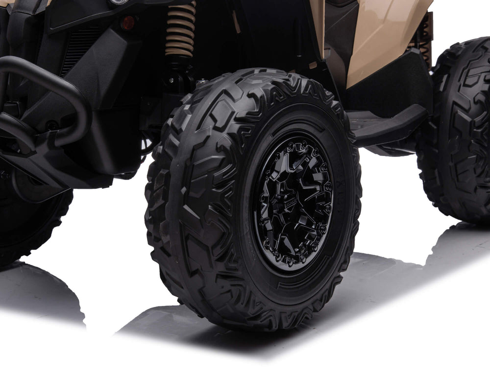 Moderno Kids Can-Am Renegade 24V 4WD Kids Ride-On ATV Quad | Green