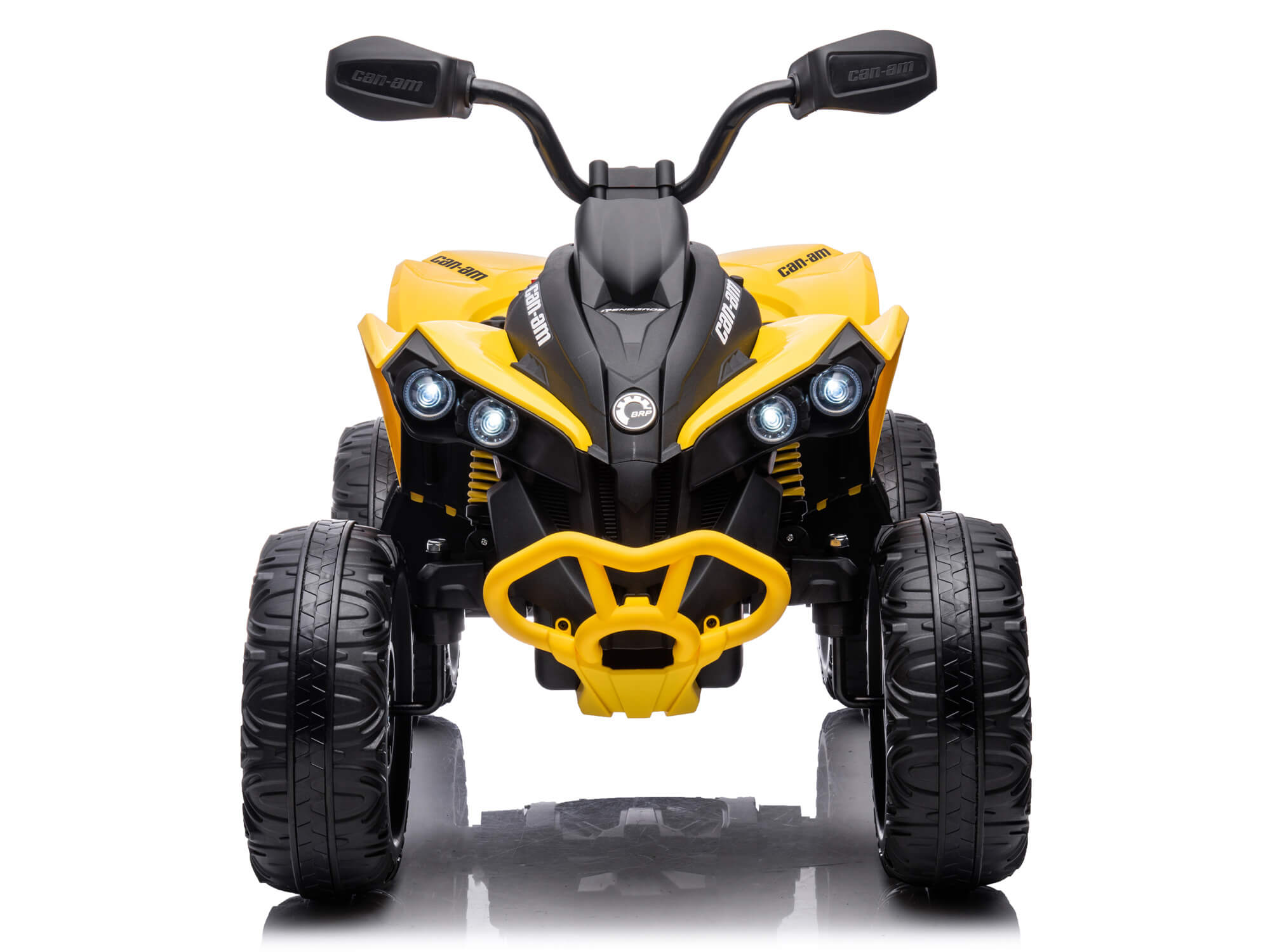 Moderno Kids Can-Am Renegade 24V 4WD Kids Ride-On ATV Quad | Yellow