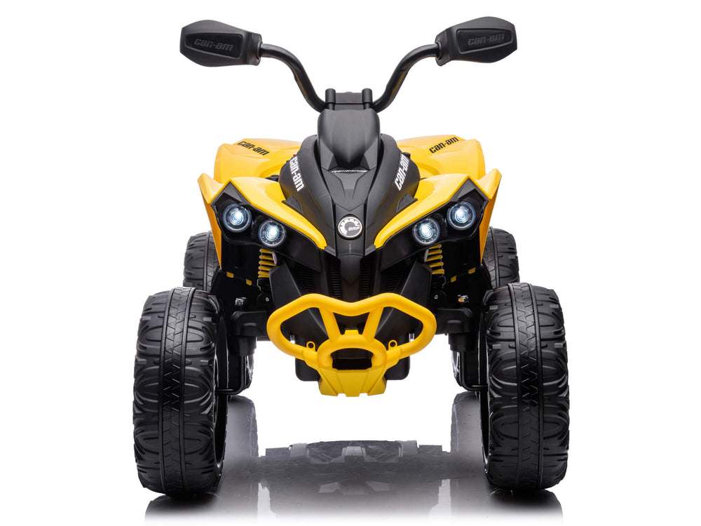 Moderno Kids Can-Am Renegade 24V 4WD Kids Ride-On ATV Quad | Yellow