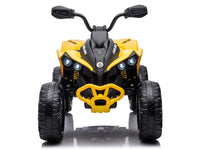 Moderno Kids Can-Am Renegade 24V 4WD Kids Ride-On ATV Quad | Yellow
