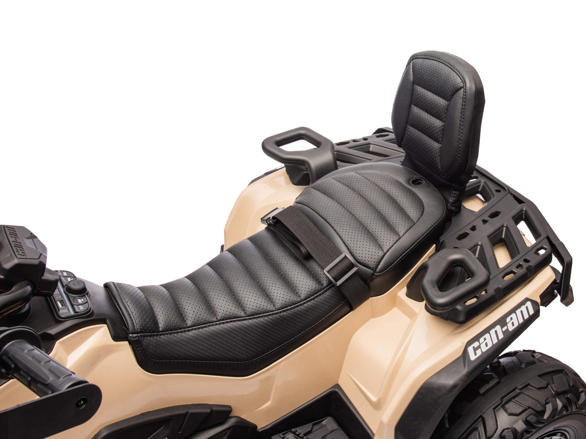 Moderno Kids Can-Am Outlander 24V 4WD Kids Ride-On ATV Quad | Gray