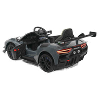 Moderno Kids Maserati GT2 24V Kids Ride-On Car with R/C Parental Remote | Gray