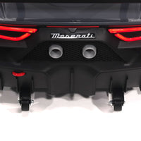 Moderno Kids Maserati GT2 24V Kids Ride-On Car with R/C Parental Remote | Gray