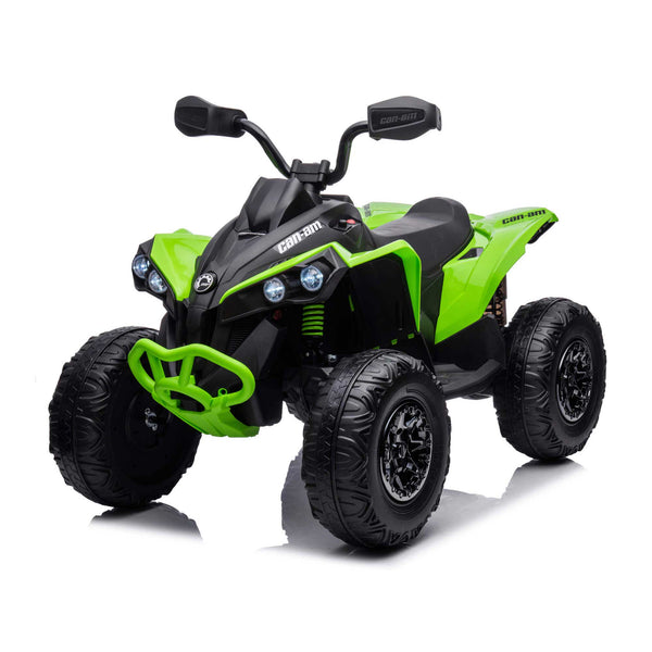 Moderno Kids Can-Am Renegade 24V 4WD Kids Ride-On ATV Quad | Green