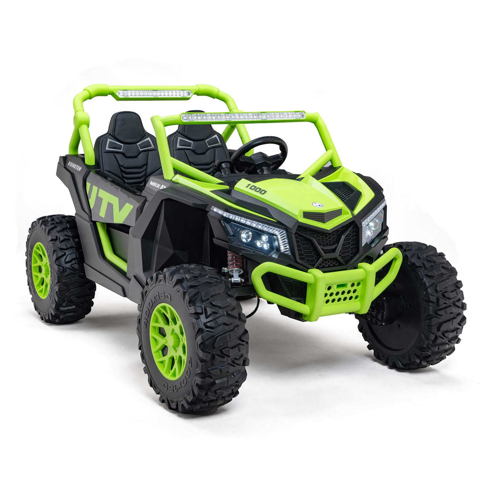 Moderno Kids Ridington MAX-R 24V Kids Ride-On UTV Buggy with R/C Parental Remote | Green