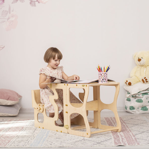 Moderno Kids Kids Convertible Kitchen Tower