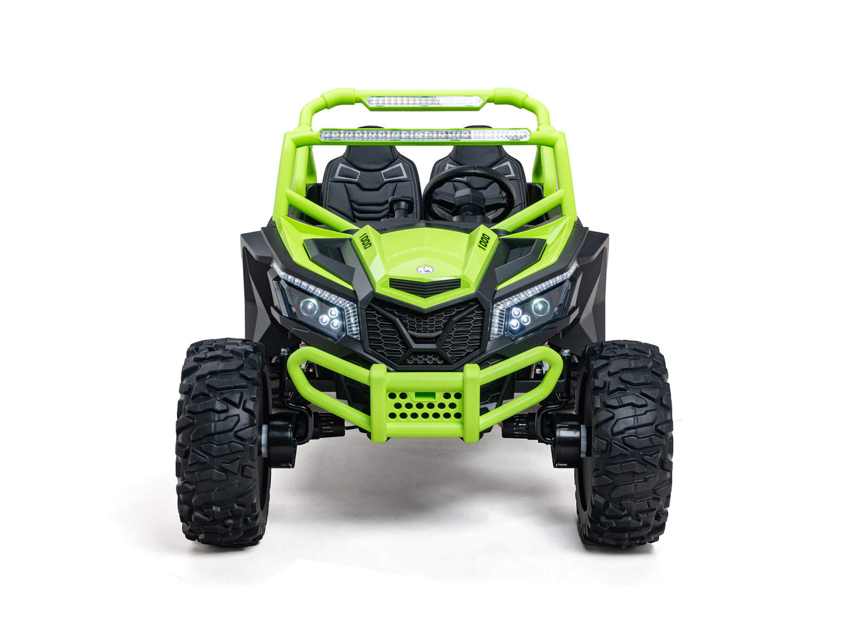 Moderno Kids Ridington MAX-R 24V Kids Ride-On UTV Buggy with R/C Parental Remote | Green