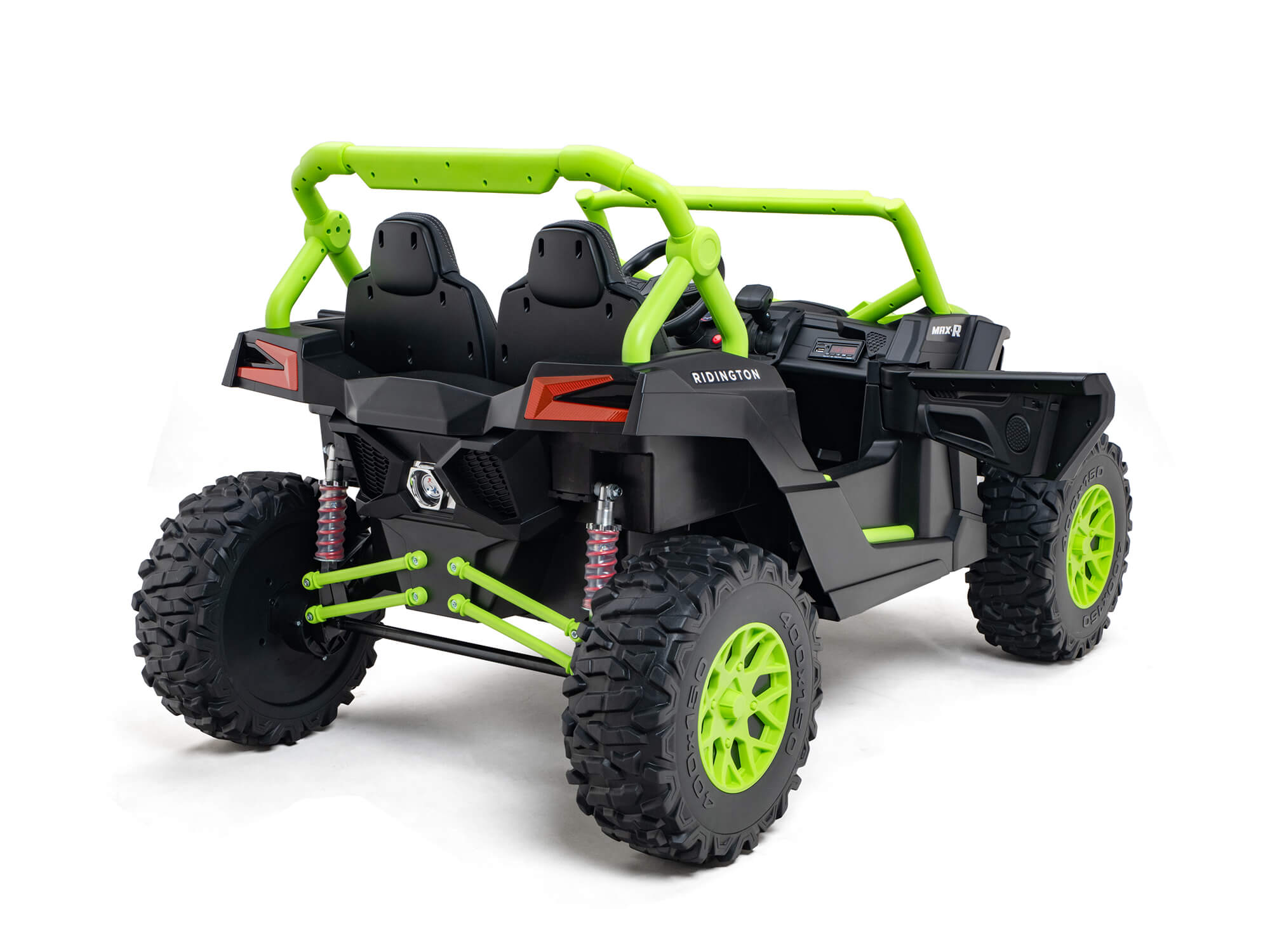 Moderno Kids Ridington MAX-R 24V Kids Ride-On UTV Buggy with R/C Parental Remote | Green