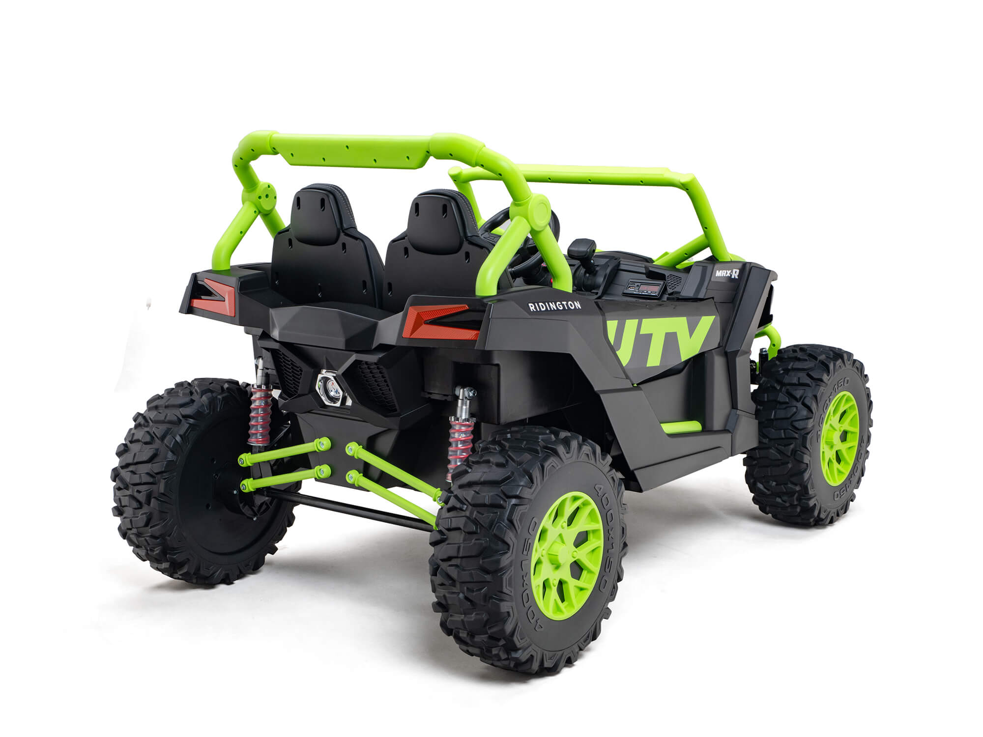 Moderno Kids Ridington MAX-R 24V Kids Ride-On UTV Buggy with R/C Parental Remote | Green
