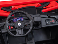 Moderno Kids Ridington MAX-R 24V Kids Ride-On UTV Buggy with R/C Parental Remote | Red