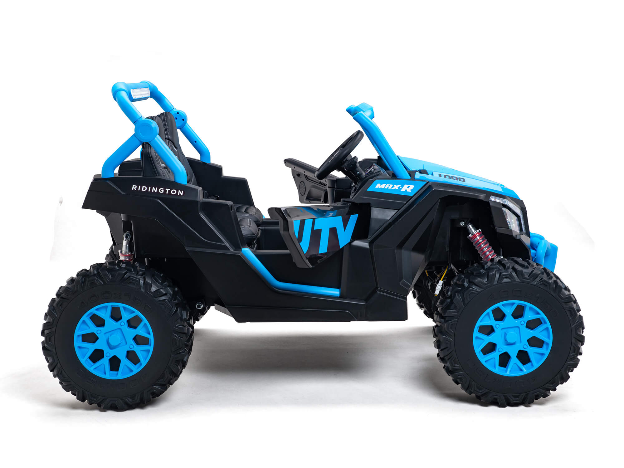 Moderno Kids Ridington MAX-R 24V Kids Ride-On UTV Buggy with R/C Parental Remote | Blue