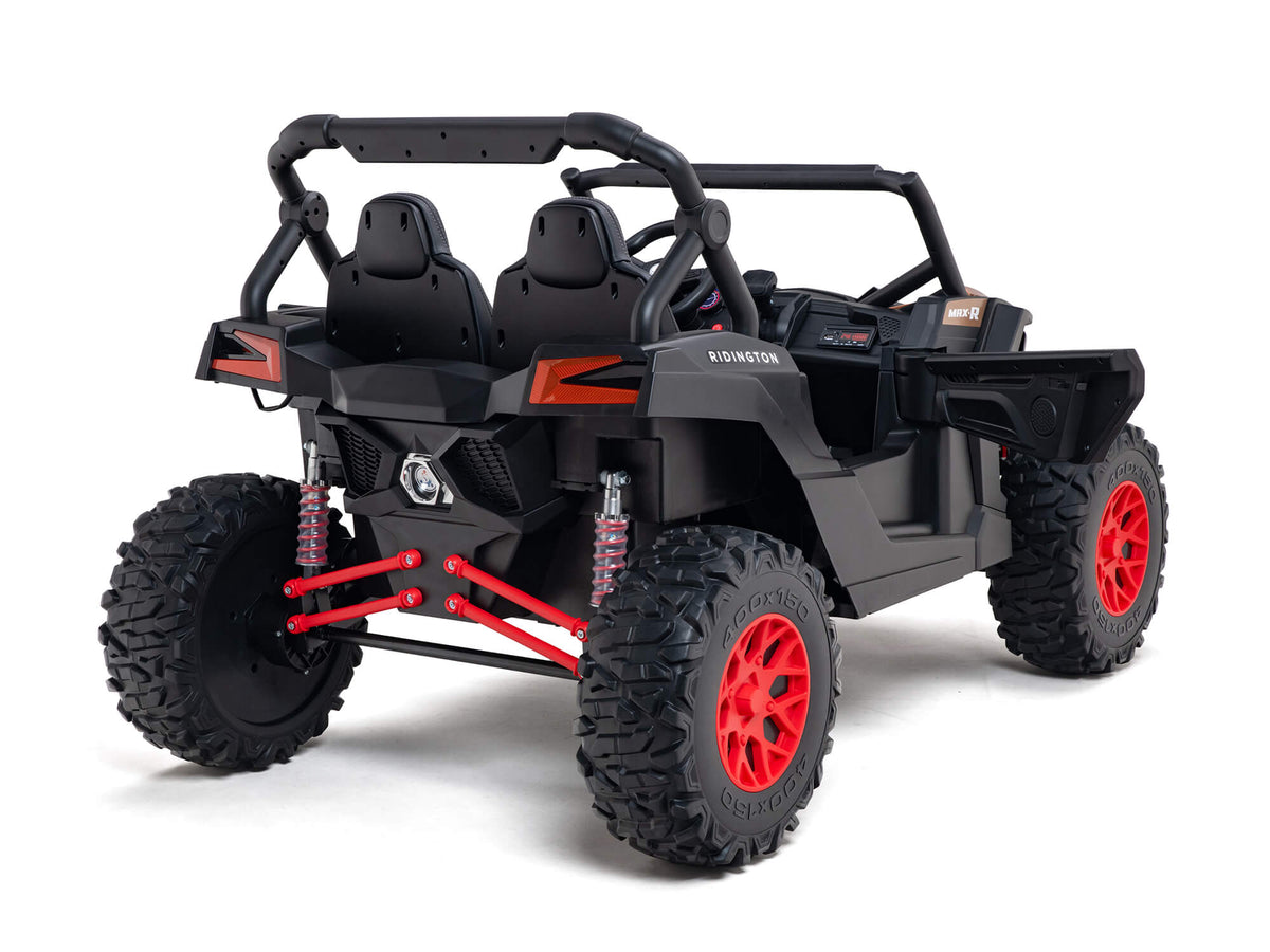 Moderno Kids Ridington MAX-R 24V Kids Ride-On UTV Buggy with R/C Parental Remote | Black