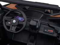 Moderno Kids Ridington MAX-R 24V Kids Ride-On UTV Buggy with R/C Parental Remote | Black